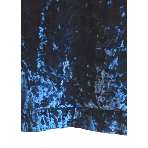 Joe's Jeans Lexi Jacket Women's Medium Blue Crushed Velvet Full Zip NWT - Picture 9 of 11